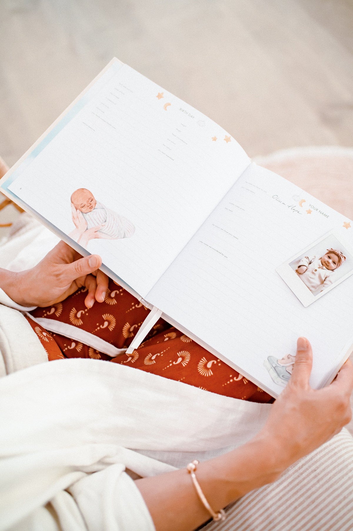 Your First Years | Baby Record Book Journals Forget Me Not 